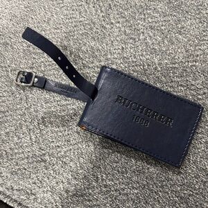 Navy Blue Luggage tag